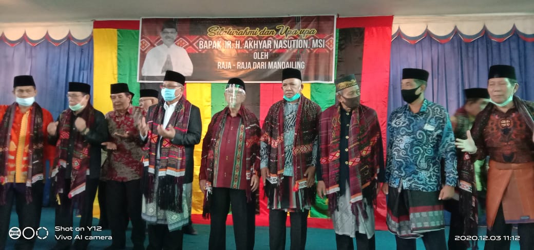 Raja-Raja Mandailing Upa-upa Siap Menangkan Akhyar- Salman di Pillkada Medan