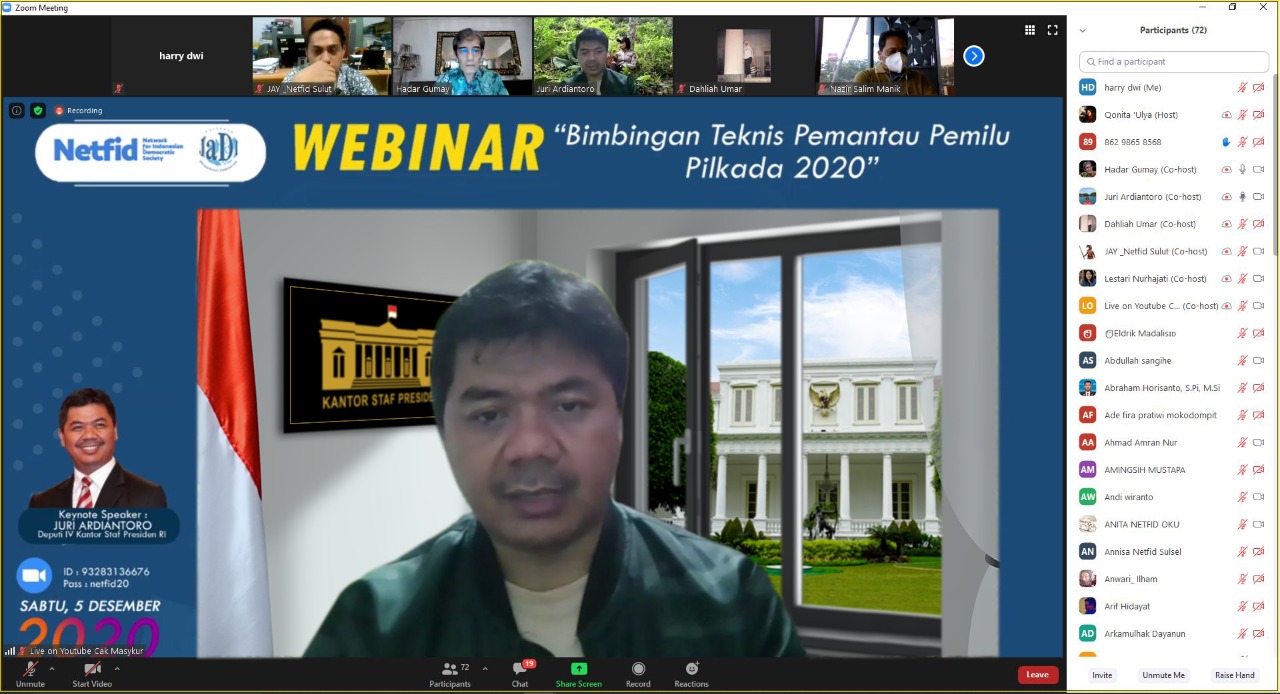 Peran Penting Lembaga Pemantau Pemilu dalam Pilkada Bebas COVID-19