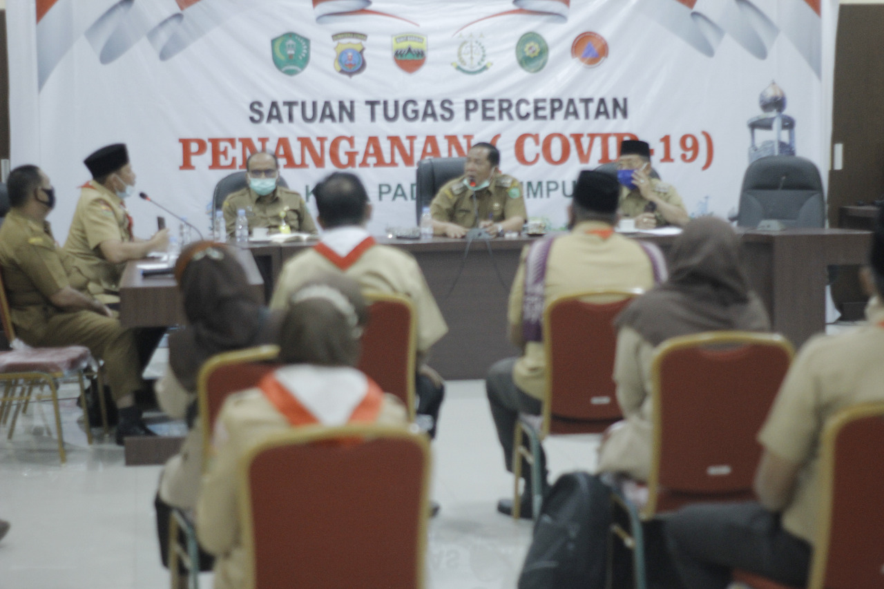 Walikota Irsan Pimpin Rapat Persiapan Muscab Pramuka PSP