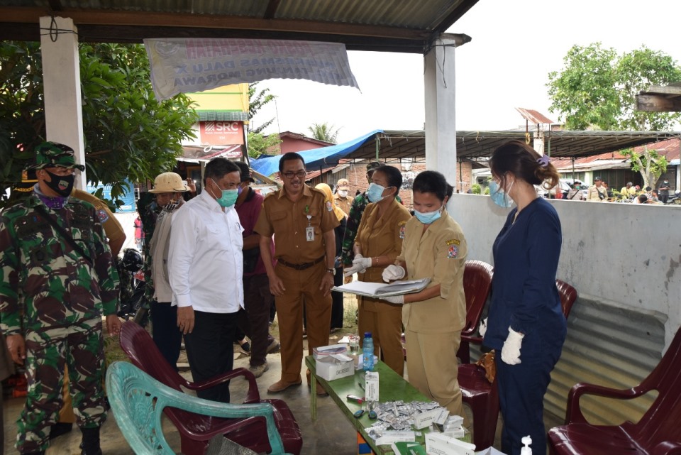 Kita Tidak Menginginkan Namun Musibah Harus Kita Hadapi, Wabup DS Kunjungi Korban Banjir