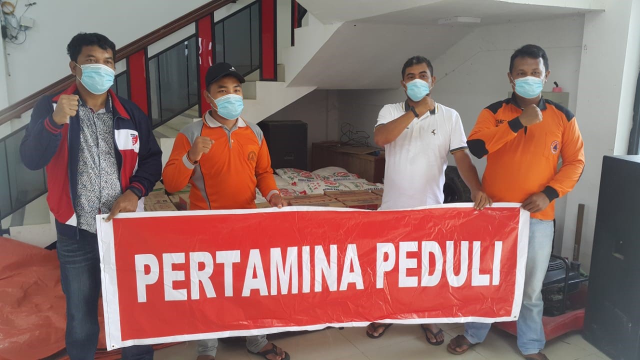 Pertamina Peduli Salurkan Bantuan Korban Banjir Di Labura
