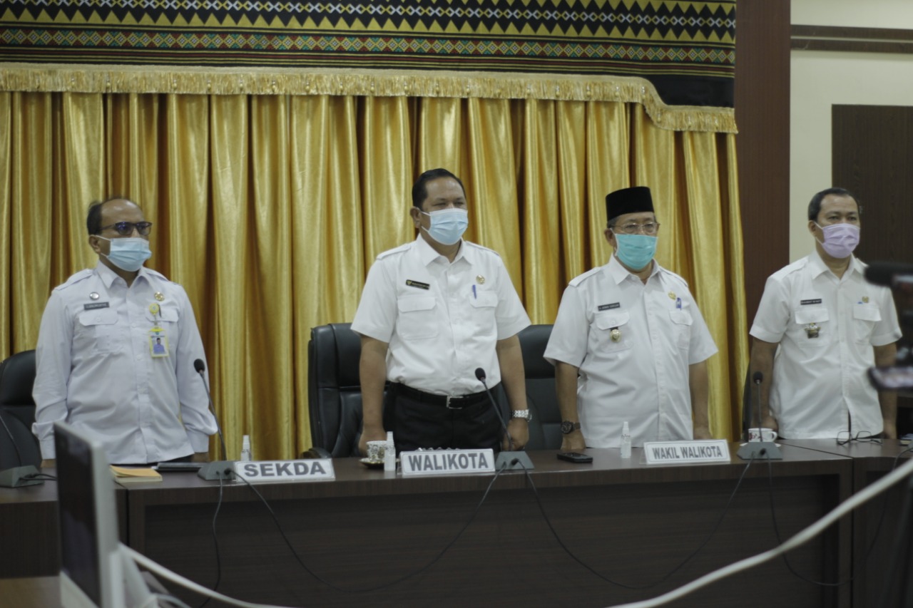 Walikota Irsan Efendi Nasution Hadiri Peringatan Hari Anti Korupsi Sedunia 2020