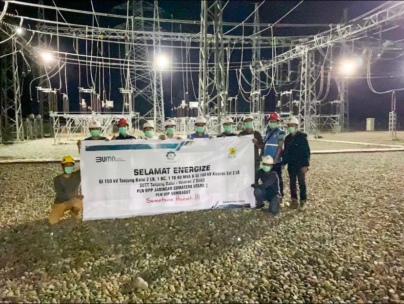 GI dan TL 150 kV Resmi Energize, Listrik di Kota Kerang Semakin Andal