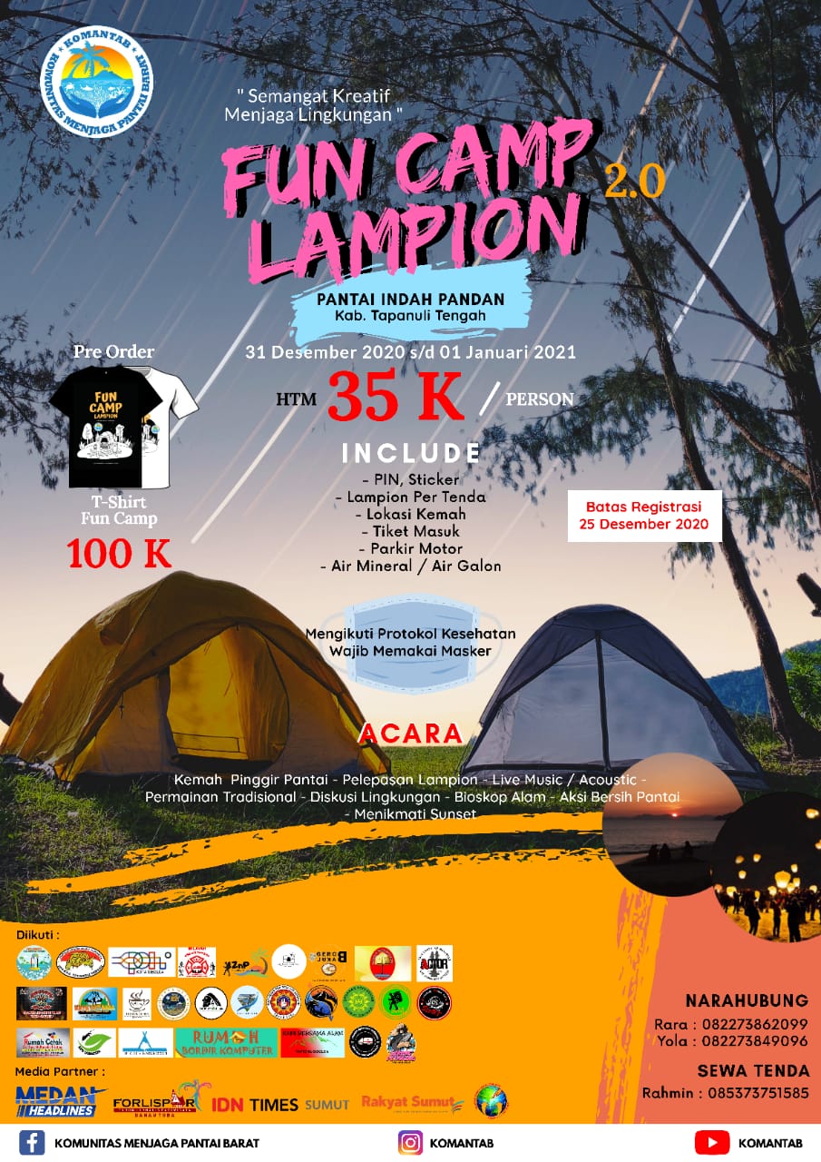 Komantab Kembali Gelar Funcamp Lampion, Sambut Tahun Baru 2021