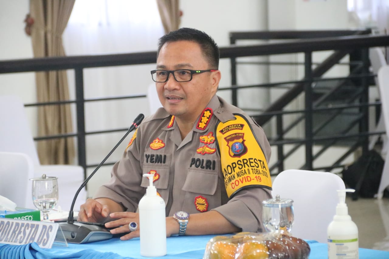 Jelang Pengamanan Natal dan Tahun, Polresta Deli Serdang Gelar Rakor Lintas Sektoral