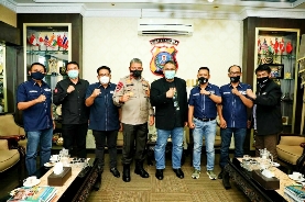 Pelantikan JMSI Sumut,Irjend Pol Martuani : Boleh Kritik Namun Sifatnya Membangun