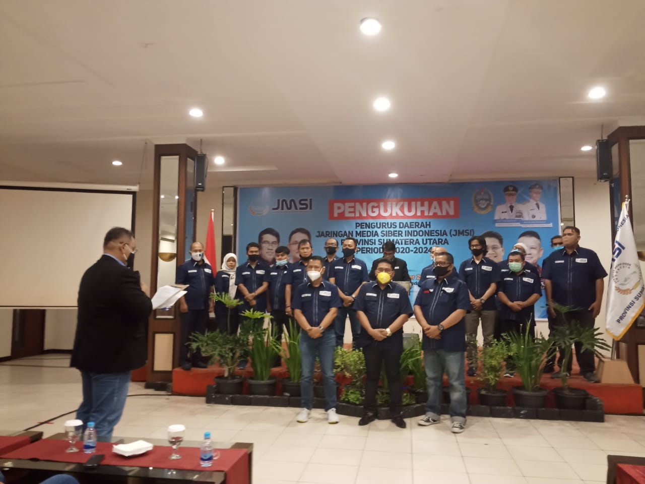 JMSI Sumatera Utara Dikukuhkan, Anto Genk : Berharap Pemprovsu Jadi Mitra Strategis