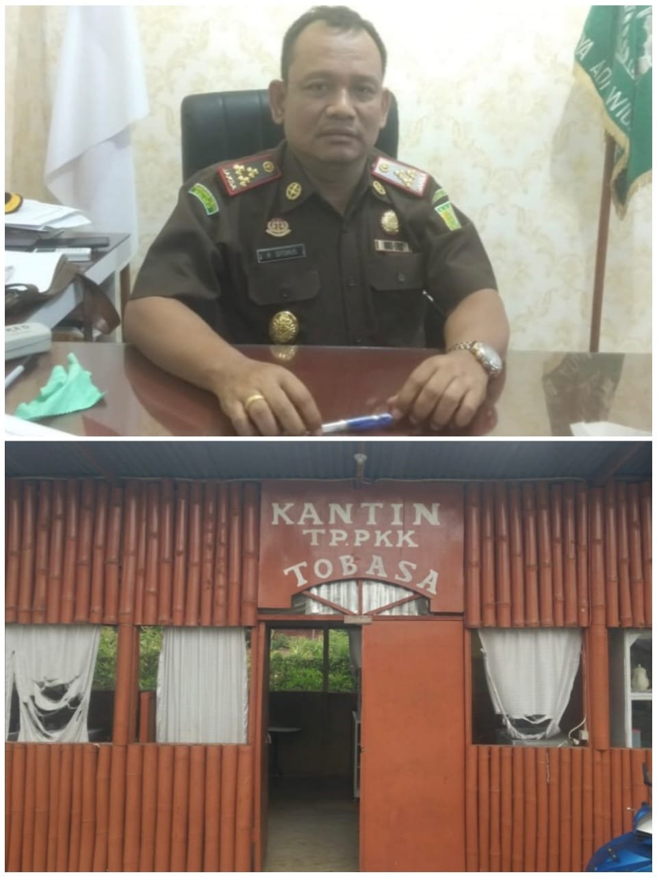 Kajari Toba DR Robinson Sitorus SH MM MH Akan Menindaklanjuti Soal Kantin PKK Toba