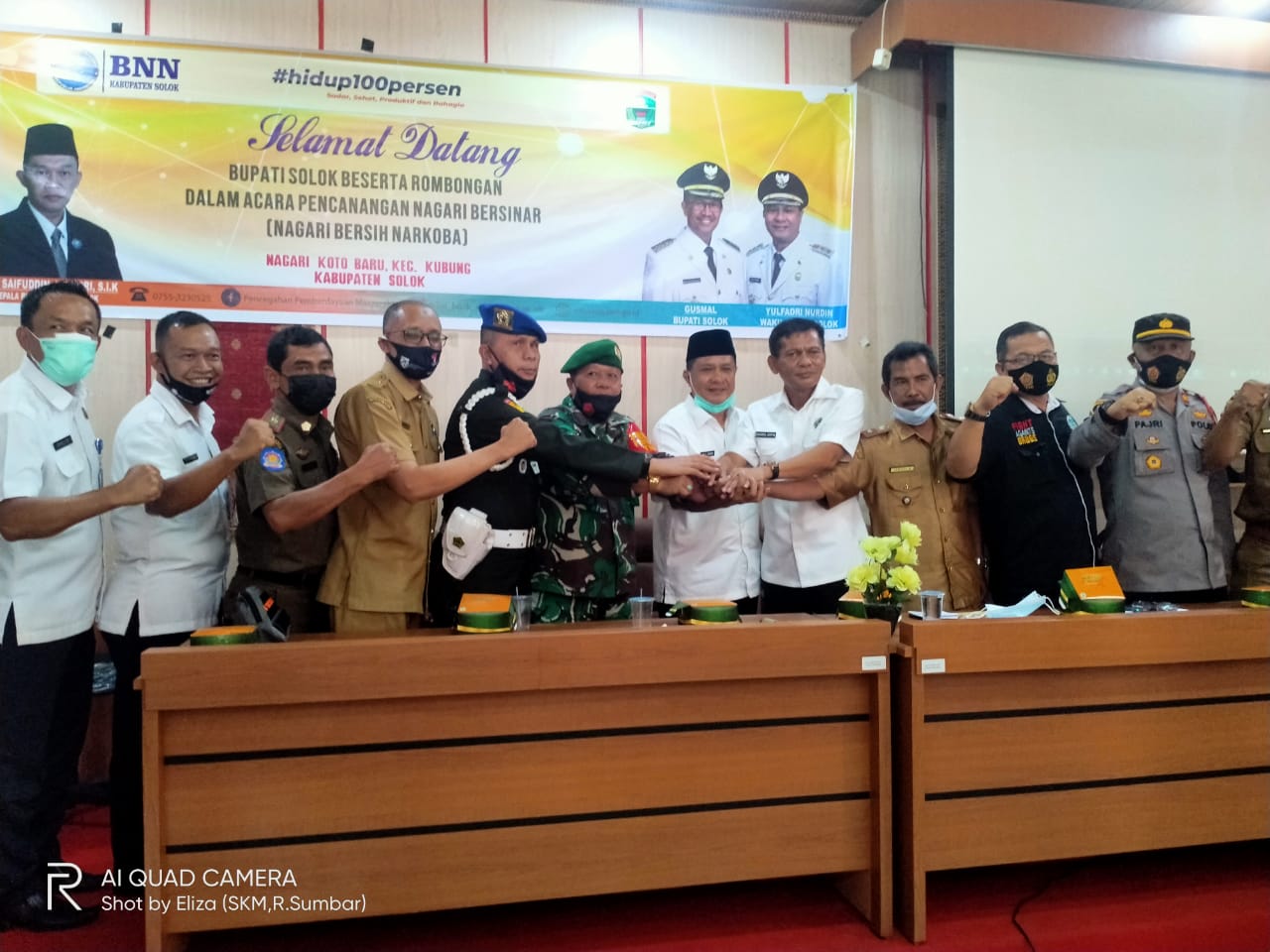 BNNK Solok Luncurkan Nagari Koto bBaru Sebagai Nagari BERSINAR