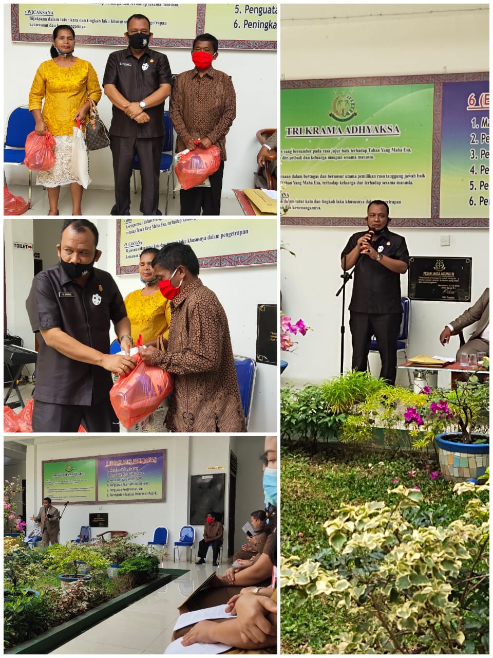 Ucapan Syukur, Kasih dan Sukacita Warnai Perayaan Natal KelBes Kejari Toba