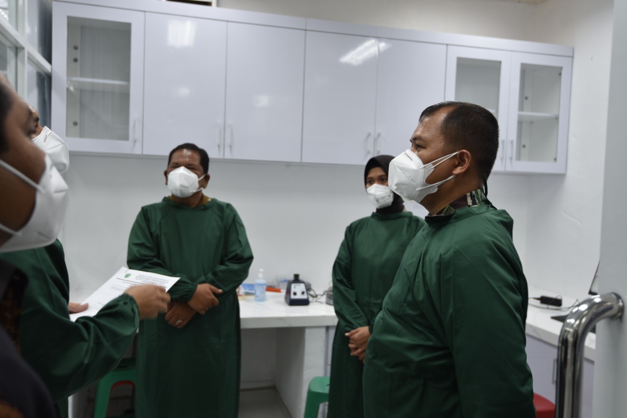 Miliki Mesin Penguji Sampel swab,  Walikota Irsan : Pengendalian Covid-19 di Tabagasel Semakin Maksimal