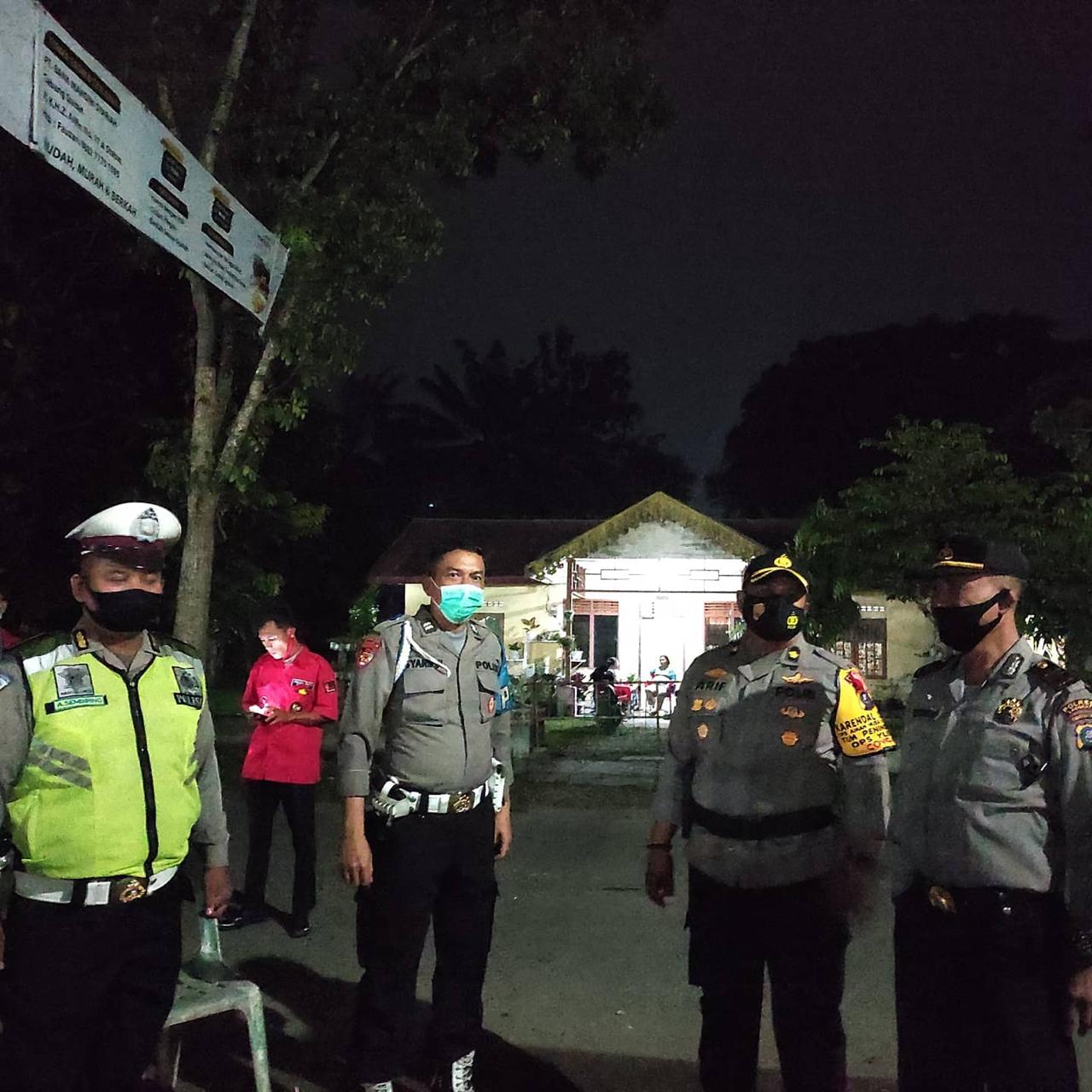 Malam Natal 2020 Sebanyak 212  Personil Polres Langkat Laksanakan PAM di Gereja Wilkum Langkat
