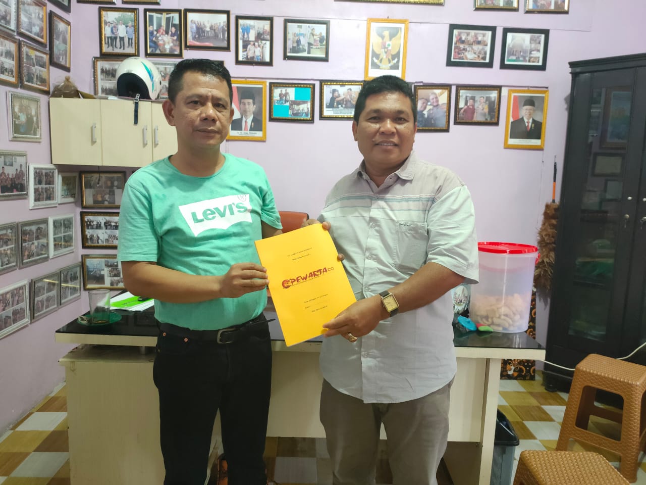 Menyambut HUT Media Online Pewarta.co ke-4, Kabiro Pewarta.co Riau Turut Hadir