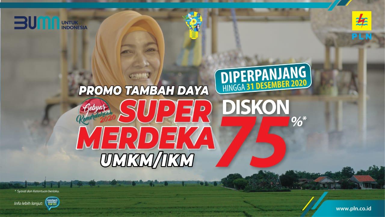 63 Ribu Lebih UMKM dan IKM Manfaatkan Diskon Tambah Daya Listrik 