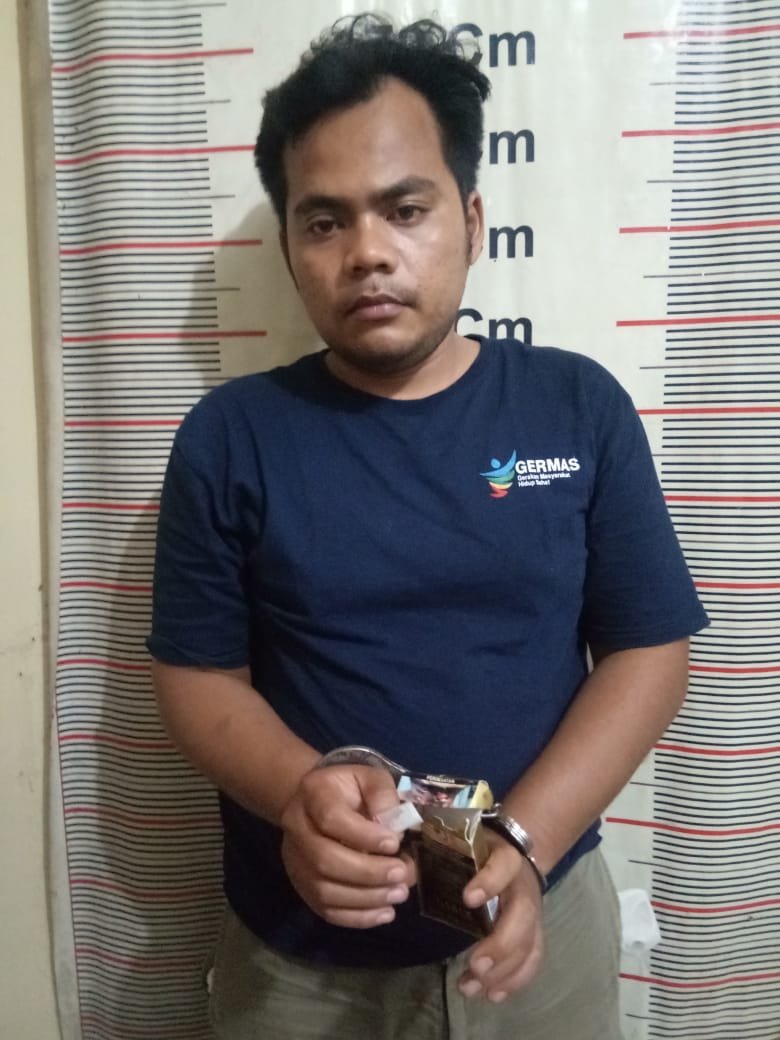 Nanda Suganda Diamankan Tim Opsnal Polsek Padang Tualang, Ini Sebabnya