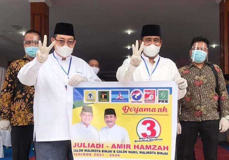 Juliadi-Amir Pemenang Pilkada Binjai, Raih 50,89 Persen dan Unggul di Seluruh Kecamatan
