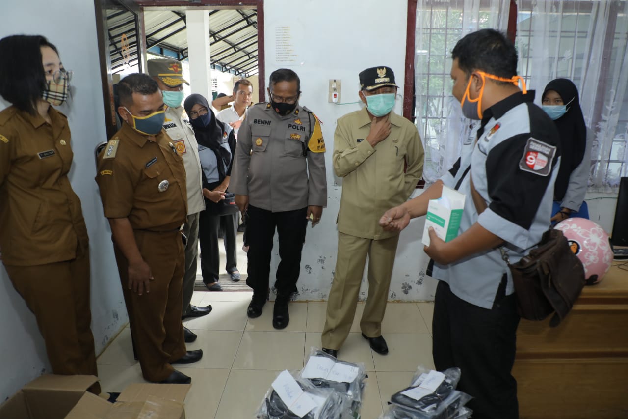 Bupati Asahan Bersama unsur Forkopimda Lakukan kunjungan Ke Kecamatan Jelang Pelaksanaan Pilkada 2020