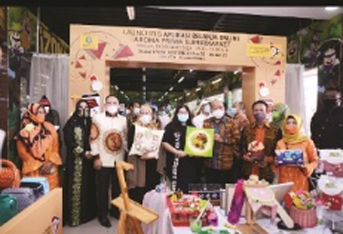 Belanja ke , Aroma Prima Supermarket Yukk., Gunakan  Aplikasi Belanja Online