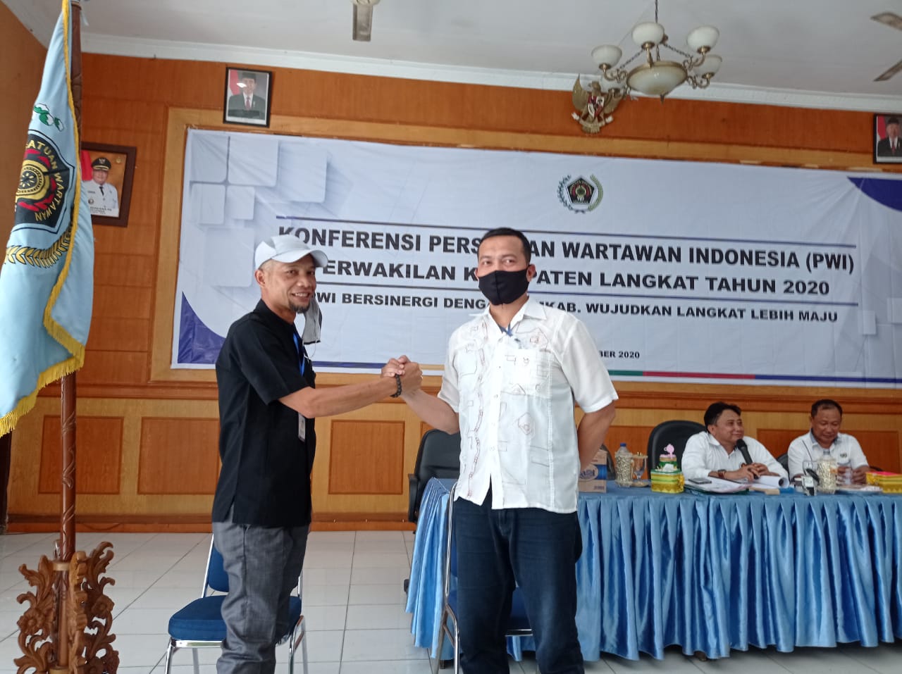 M.Darwis Sinulingga Pimpin PWI Langkat,  Ajak Seluruh Anggota Bekerjasama Memajukan dan Mengedepankan Kepentingan Umum