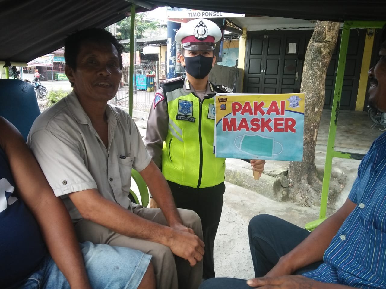 Polres Tanjung Balai Transfer Pencegahan Virus Covid-19 Kepada Masyarakat, AKBP Putu Yudha : Bersama Kita Pasti Bisa Cegah Corona