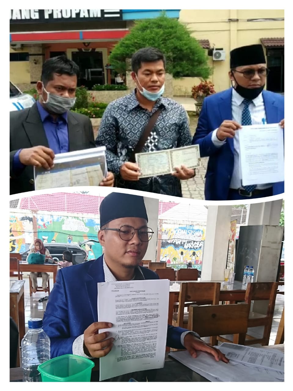 Didampingi Kuasa Hukumnya, M Jefri Korban Dugaan Pemerasan dan Perampasan Datangi Propam Polda Sumut