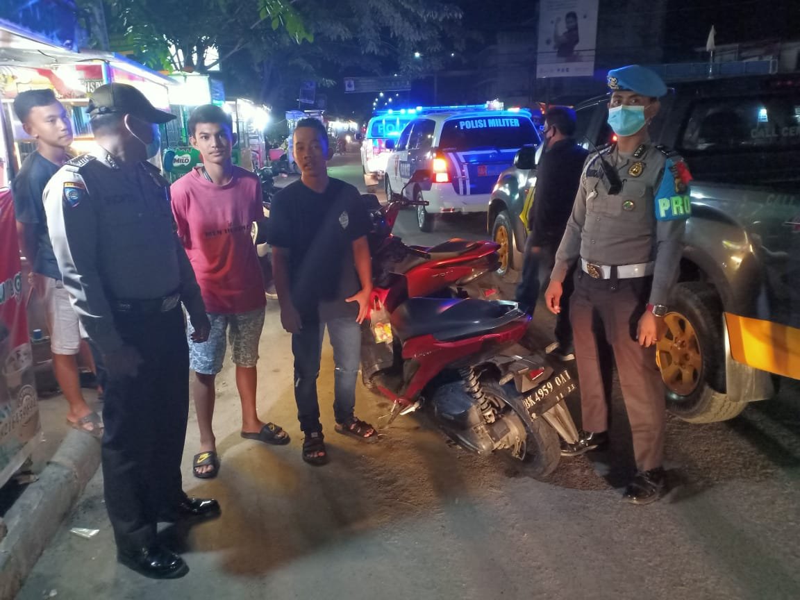 Kasat Reskrim Polres Tanjung Balai Pimpin Patroli Gabungan Melibatkan TNI-Polri