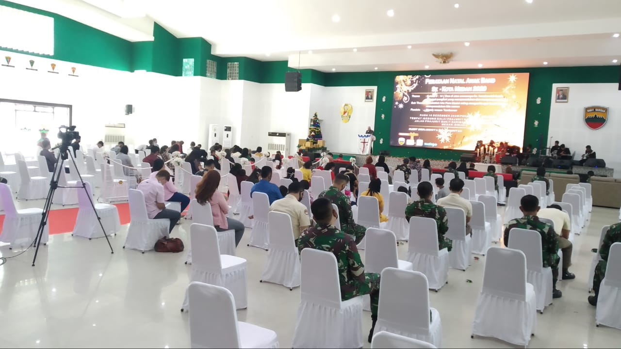 Anak Band se-Kota Medan Rayakan Natal di Masa Pandemik COVID-19