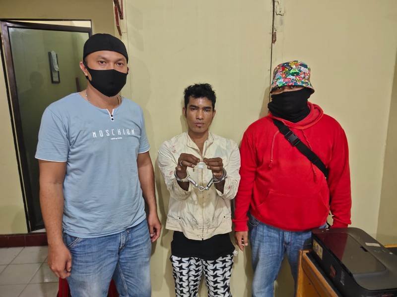 Sat Res Narkoba Polres Tanjung Balai Ringkus Pengedar Shabu