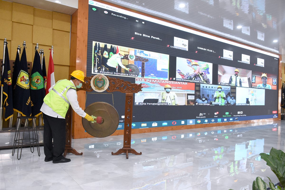 Pemprovsu Resmikan Program LLTT di Tiga Kota,  Retas Masalah Limbah Domestik