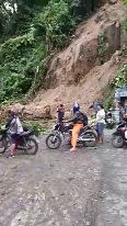 Longsor di Jalur Medan-Berastagi, Material Tutupi Jalan