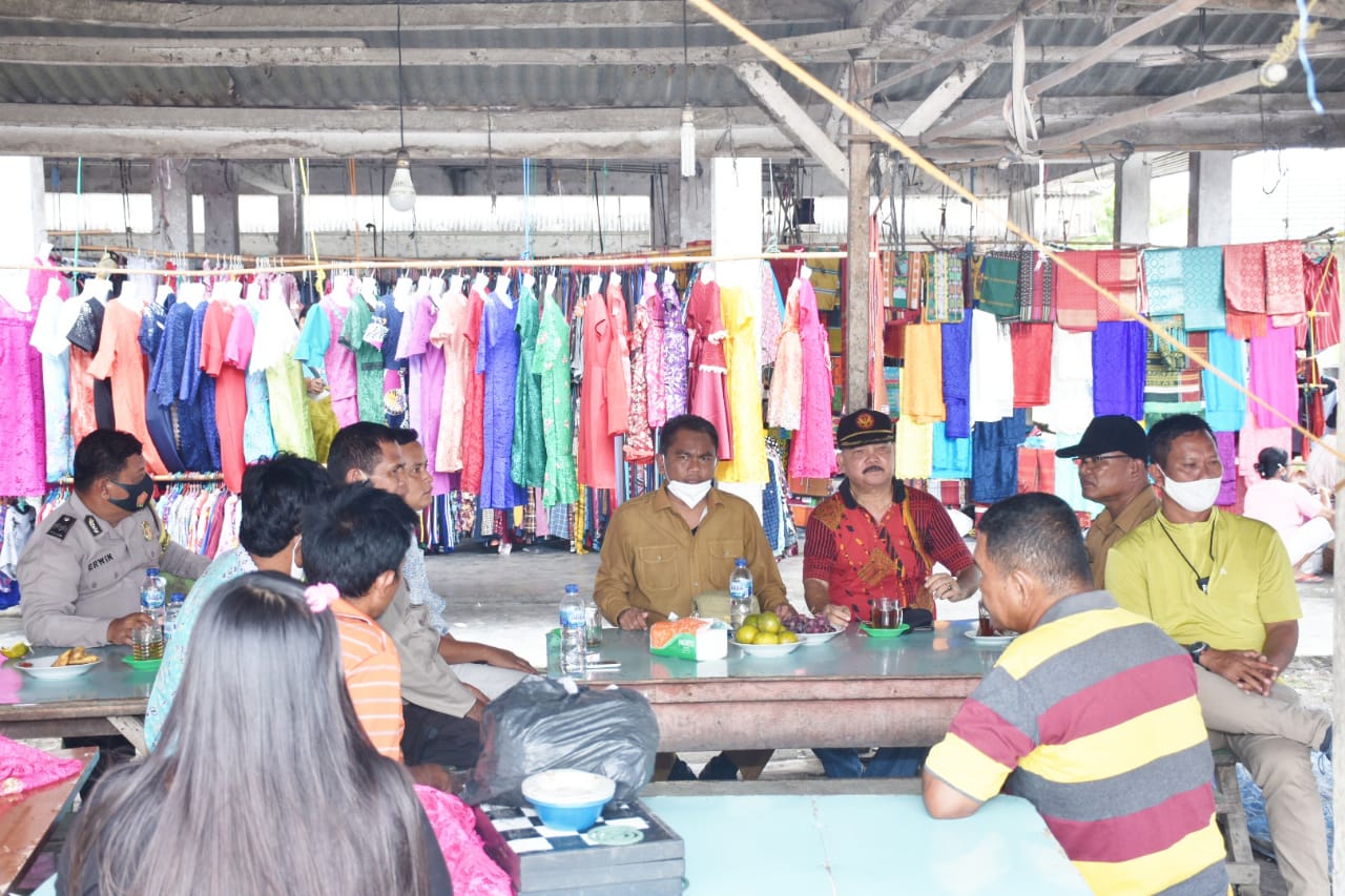 Serap Aspirasi Pedagang Pasar, Wabup Sergai Inginkan Perubahan