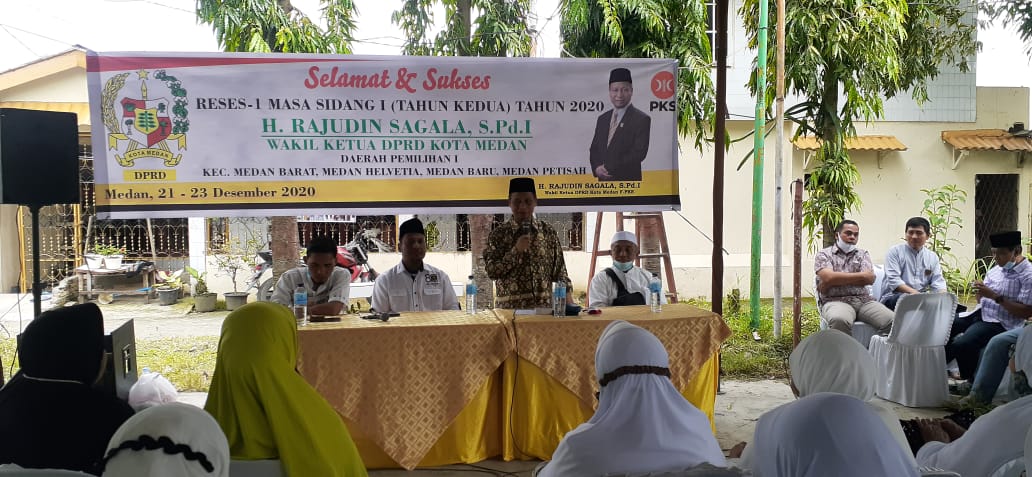 Warga Sampaikan Sejumlah Permasalahan di Reses H.Rajudin Sagala