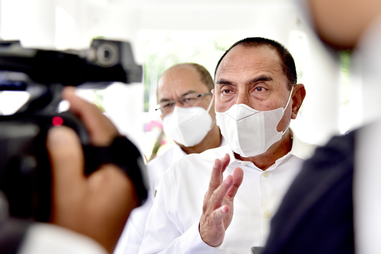 Gubsu : Tak Ada Perayaan Tahun Baru, Libur Sajalah di Rumah