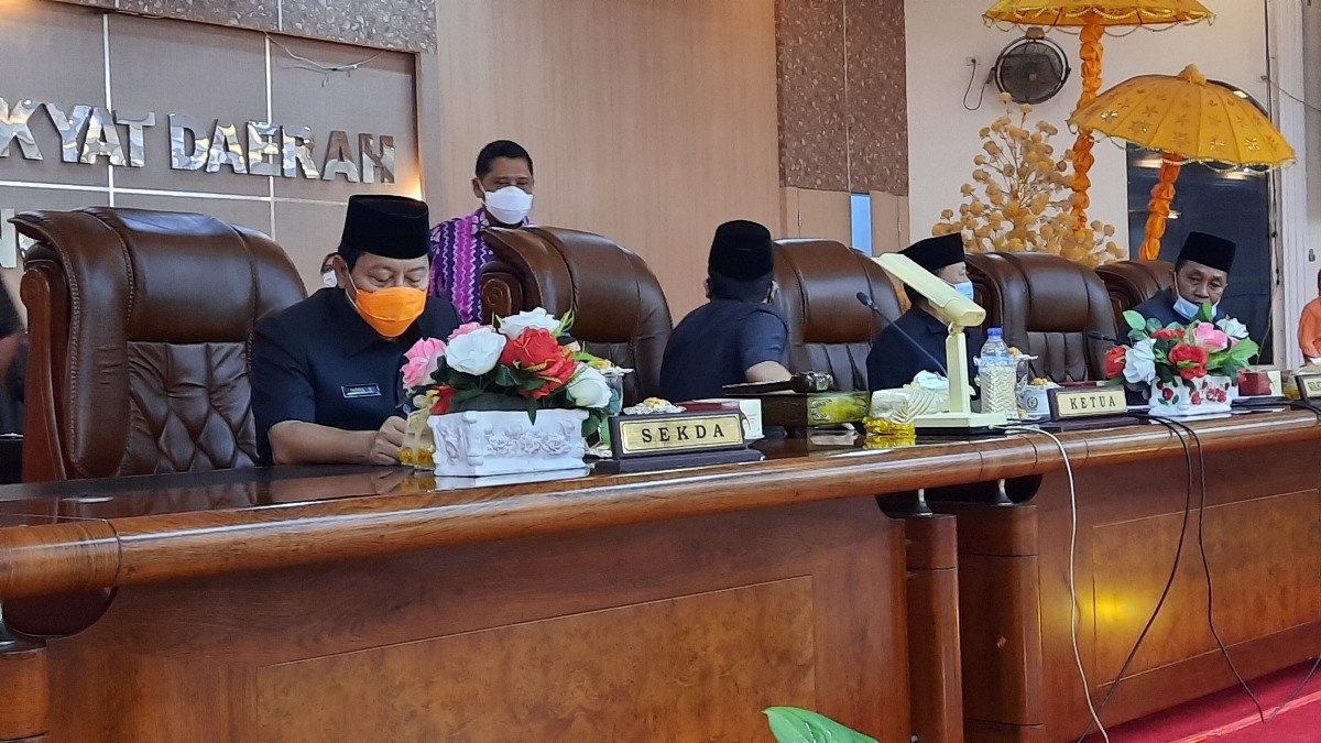DPRD Langkat Gelar Paripurna Laporan Kinerja