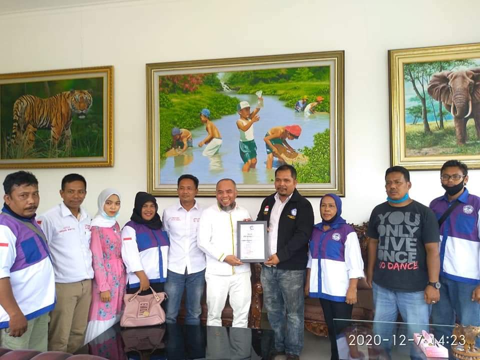 Usai Cuti Pilkada, Bupati H. Andi Suhaimi Dalimunthe ST. MT Terima Kunjungan Dari LPA Labuhanbatu