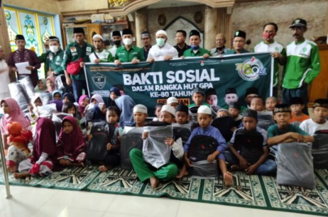 GPA Sumut Gelar Shalat Subuh Berjamaah dan Baksos, Memotivasi dan mengajak GM Mencintai Masjid