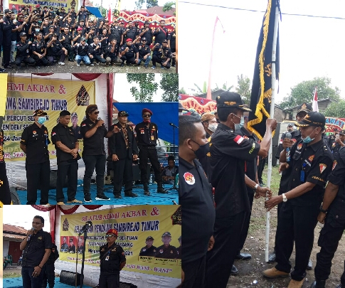 Warga Desa Sambirejo Timur Kibarkan Bendera Pendawa, Ruslan : Utamakan Gotroy