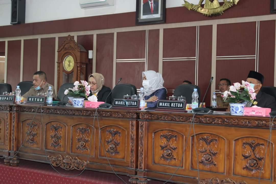 DPRD Kabupaten Labuhanbatu Umumkan Akhir Masa Jabatan Bupati Labuhanbatu Periode 2016-2021