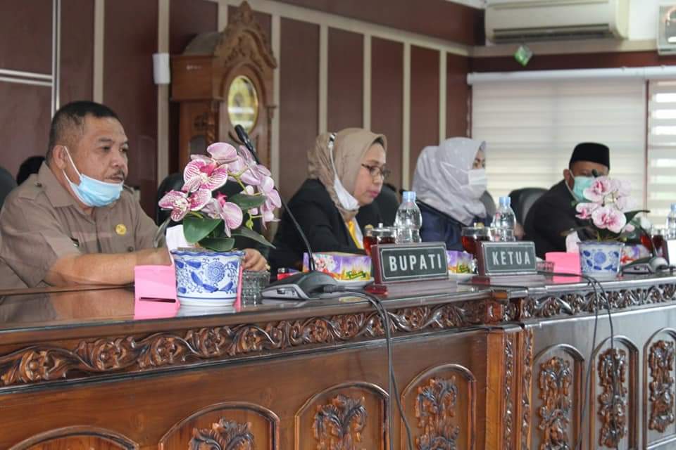 DPRD Kabupaten Labuhanbatu Sampaikan Penetapan Program Pembentukan Peraturan Daerah