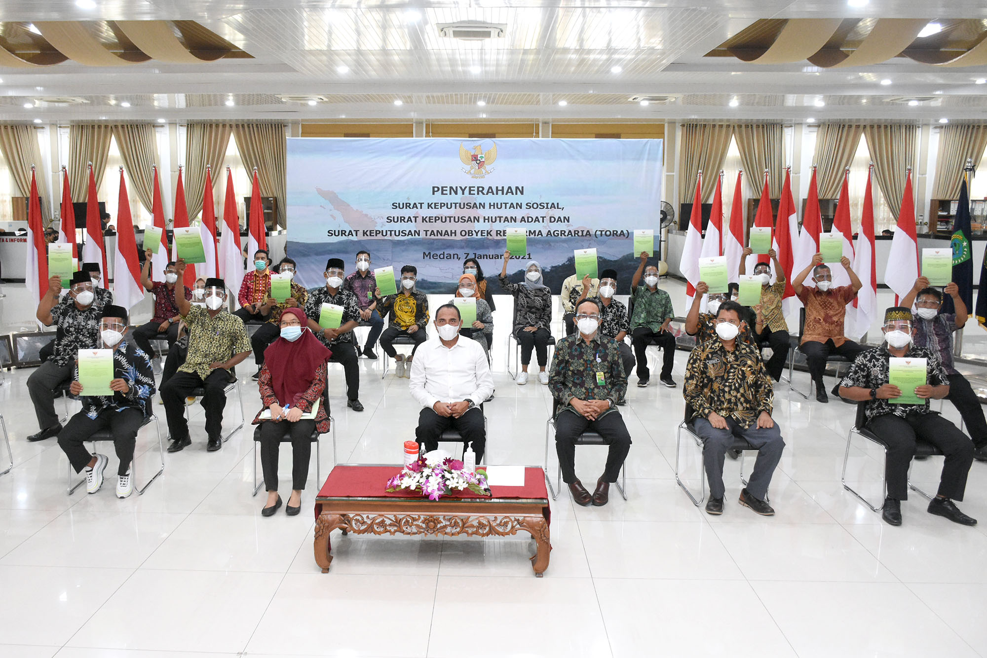 Sumut Terima 128 SK Hutan Sosial dan Adat Edy Rahmayadi: Kita Akan Terus Berupaya Menambahnya