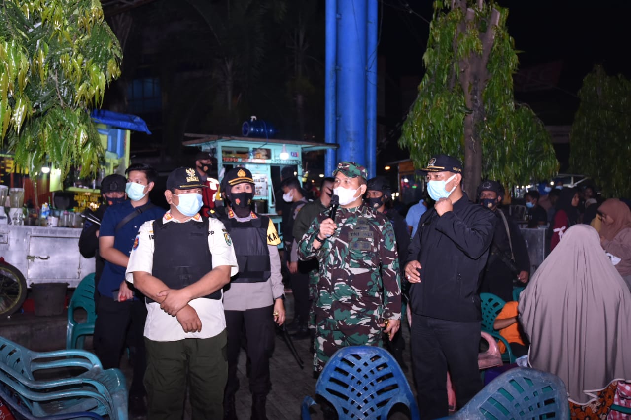 Malam Tahun Baru, Wali Kota Irsan Efendi Nasution pimpinan operasi protokol kesehatan