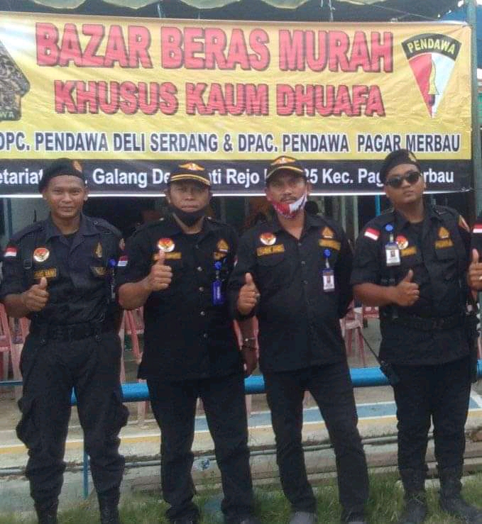 DPAC Pendawa Kecamatan Pagar Merbau Program Kerja Rutin Peduli Kemanusiaan