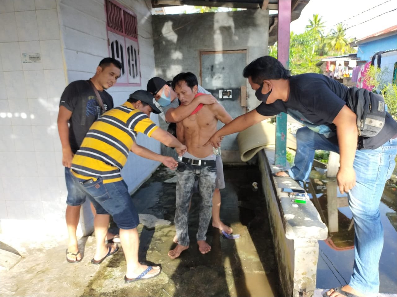 Sat Res Narkoba Polres Tanjung Balai Amankan Atin Pemilik Shabu