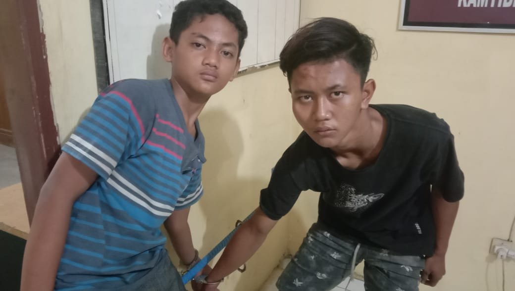 Ditangkap Warga, Dua ABG Pencuri Sepeda Motor Diamankan Polsek FirdausÂ 