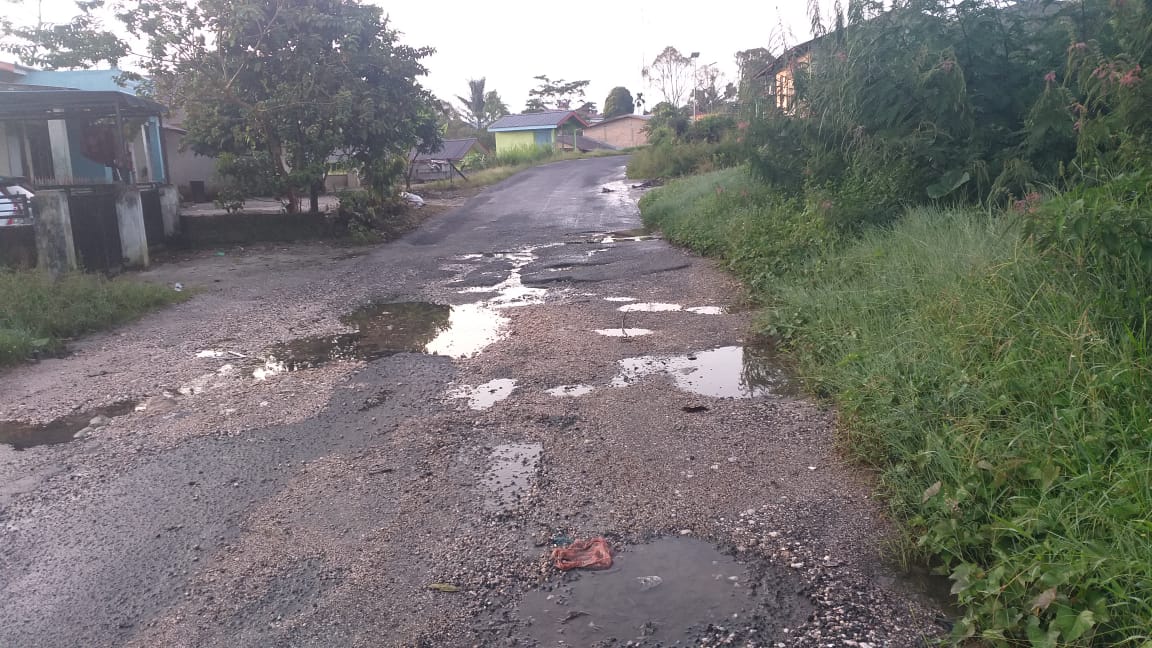 Jalan Provinsi Kabupaten Pakpak Bharat Butuh Perbaikan dan Paret Semen