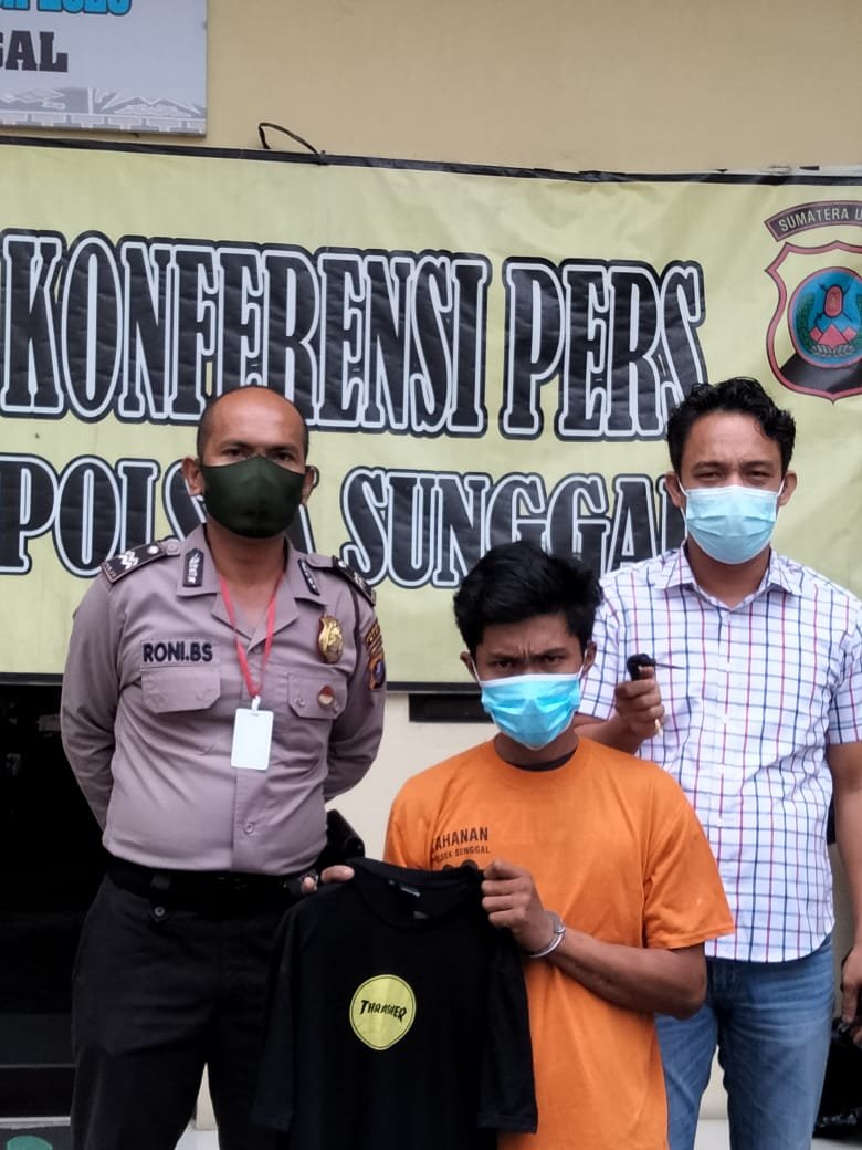 Ungkap Kasus Curanmor, Tekab Polsek Sunggal Polrestabes Medan Ringkus Ari Pelong