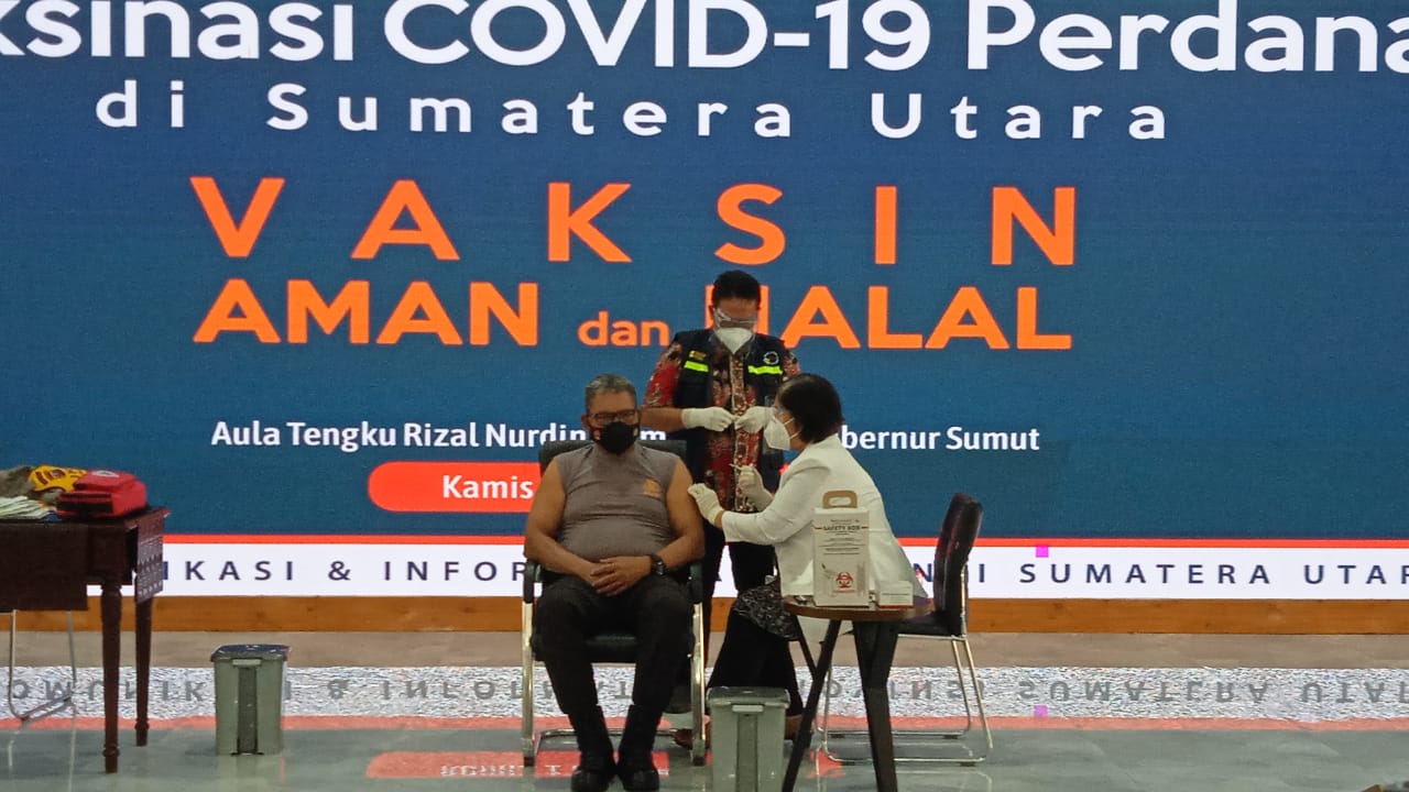Jadi Orang Kedua di Vaksin Covid-19, Ini Kata Kapolda Sumut