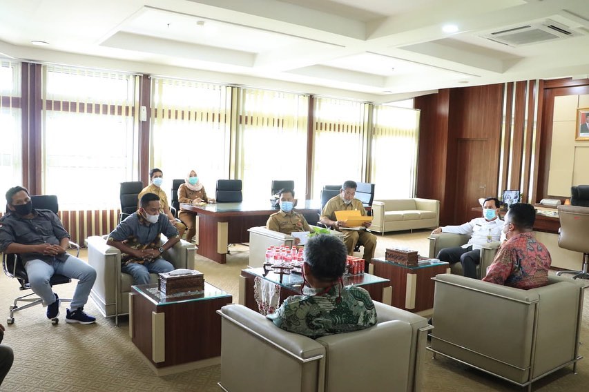 WALIKOTA PRABUMULIH SAMBUT HANGAT KEHADIRAN JMSI SUMSEL
