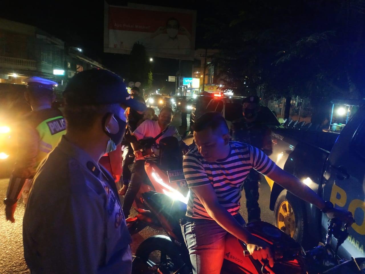 Patroli Gabungan Ops Yustisi dan Cipta Kondisi di Kota Tanjung Balai, Ini dia 5 Lokasi yang Jadi Target