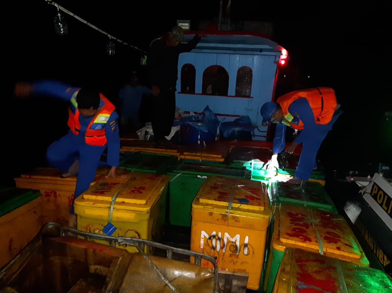 Patroli Perairan Minimalisir Kejahatan dan Pencegahan Covid-19 Selama 1 x 12 Jam Kondusif